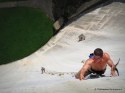 So that's how the poop got on that crimp - Luzzone Dam, Switzerland