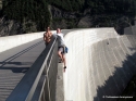 The top out - Luzzone Dam, Switzerland