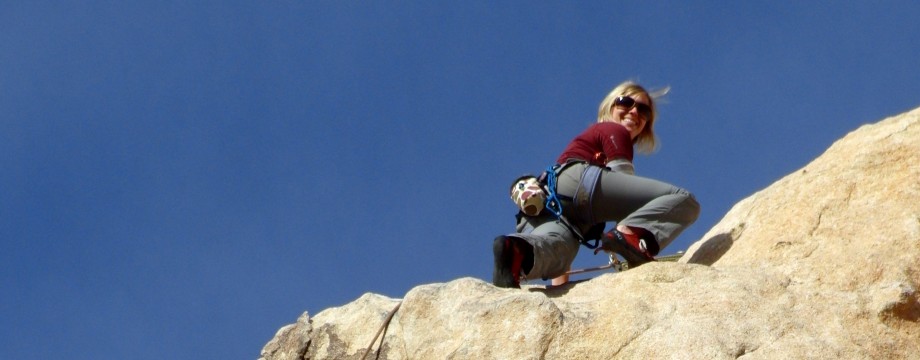 Intermediate Rock Climbing Header