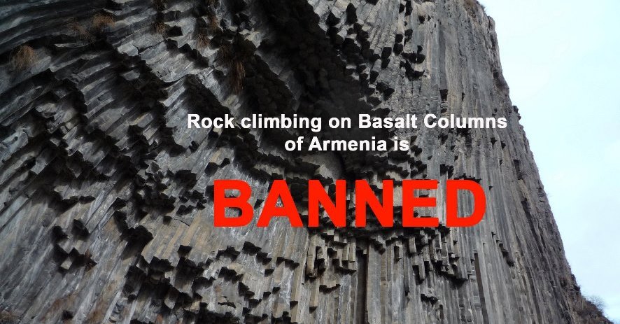 Climbing Armenia’s Basalt Columns – BANNED!