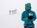 Summit of Mont Blanc via Trois Monts (PD+) - 15,781' (4,810 m).  So thankful to have such yummy goMacro treats for the exhausting push to the top! Sorry guys, didn't bring enough to share ;)