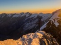 The summit of the Matterhorn (4478m).
