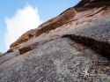 Looking up P4. \'Shock Treatment\', Big Rock Candy Mountain - South Platte, CO.