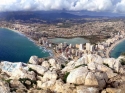 Summit post of Penon de Ifach.