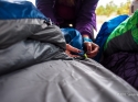 Mating the Vela HD quilt to the Synergy Sheet for a streamlined sleep system.